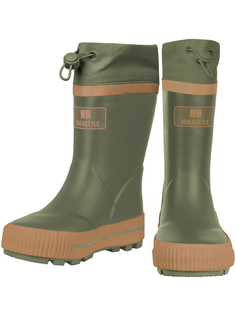 Сапоги резиновые детские NIKASTYLE 16м15424, хаки, 29