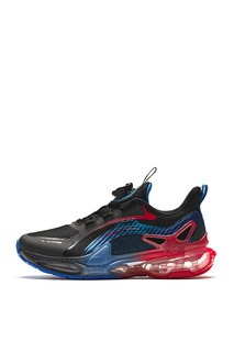 Кроссовки детские Anta W312415551 Leather/Mesh, Черный/Красный, 37