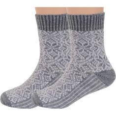 Носки детские Rusocks 2-Д-382, серые, рис 1, 16-18