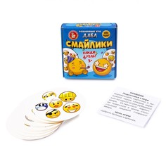 Настольная игра «Дабл. Смайлики», 20 карточек (2 шт) No Brand
