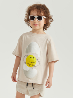 Футболка детская Happy Baby 88211, beige egg , 104