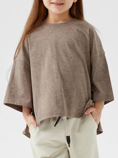 Футболка детская Happy Baby 88212, grey beige, 92