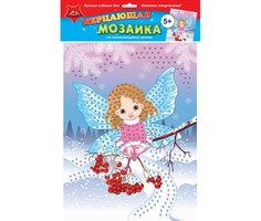 Самокл. мерцающая мозаика Апплика из мягк. пласт. А3 Рябиновая фея С1573-79