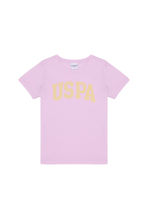 Футболка детская US Polo Assn G084SZ0110KEAN-IY23_VR211, фиолетовый, 98