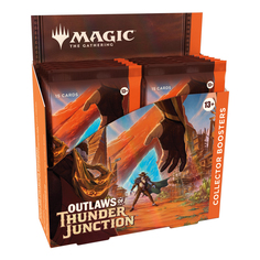 Дисплей Коллекционных бустеров MTG Outlaws of Thunder Junction на английском языке Magic: The Gathering