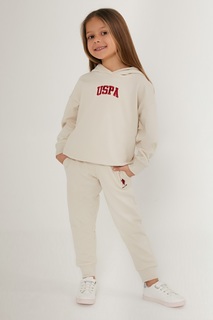Костюм повседневный US Polo Assn G084SZ0HF0US1662_VR049, кремовый, 140