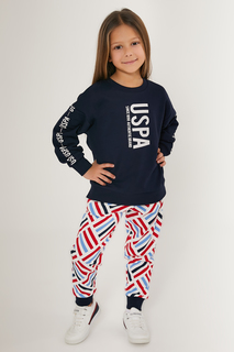 Костюм повседневный US Polo Assn G084SZ0HF0US1644_VR033, темно-синий, 122