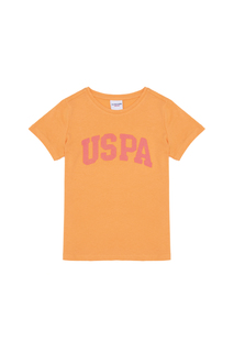 Футболка детская US Polo Assn G084SZ0110KEAN-IY23_VR051, оранжевый, 152