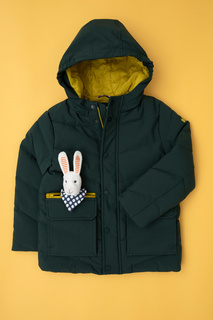 Куртка детская US Polo Assn G083SZ0MS0REALKIDS23K_VR054, темно-зеленый, 122