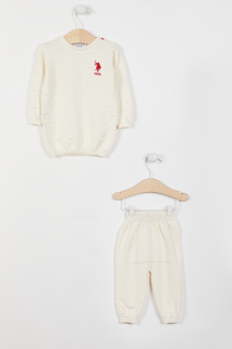 Костюм повседневный US Polo Assn G086SZ0HF0USB1002_VR071, кремовый, 74