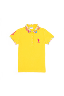 Футболка детская US Polo Assn G084SZ0110SD01-IY023_VR094, желтый, 140