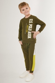Костюм повседневный US Polo Assn G083SZ0HF0US1565_VR183, хаки, 104