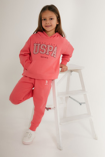 Костюм повседневный US Polo Assn G084SZ0HF0US1601_VR041, темно-розовый, 164