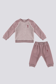 Костюм повседневный US Polo Assn G086SZ0HF0USB1692_VR041, розовый, 74