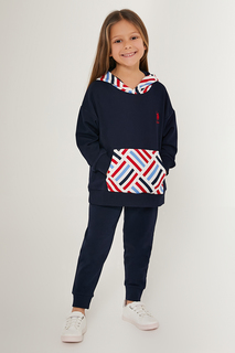 Костюм повседневный US Polo Assn G084SZ0HF0US1645_VR033, темно-синий, 134