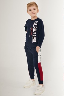 Костюм повседневный US Polo Assn G083SZ0HF0US1565_VR033, темно-синий, 152