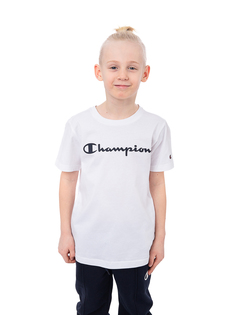 Футболка детская Champion 305908, белый 140