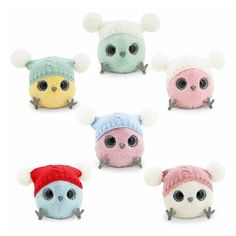 Мягкая игрушка Orange Toys КТОтик с двумя помпонами 13 см в ассортименте (цвет по наличию)