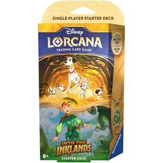 Настольная игра Disney Lorcana TCG: Колода Amber & Emerald издания Into the Inklands англ