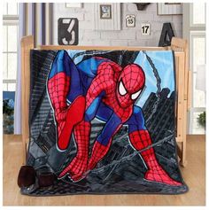 Плед KremlinTextile PledKids Красный Spider
