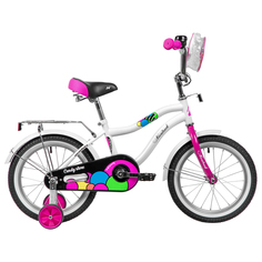 Велосипед 16 Novatrack CANDY, белый