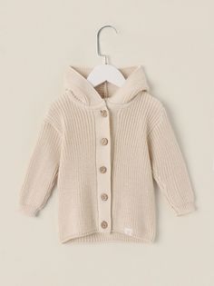 Кардиган детский SL Home Созвездие уюта, белый, 98