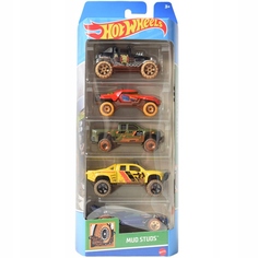 Набор игровой Hot Wheels Mud Studs из 5 машинок, HTV40