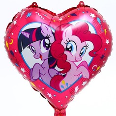 Шар воздушный "Искорка и Пинки Пай", 18 дюйм, фольгированный, My Little Pony Hasbro