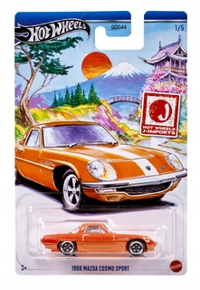 Машинка Hot Wheels Themed Automotive 1968 Mazda Cosmo Sport J-Imports HRT00
