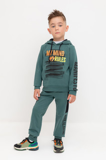 Брюки детские CROCKID М 3181, зеленый, 104