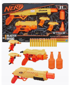 Набор бластеров игрушечных Hasbro Nerf Alpha Strike Mission Ops Set E8341