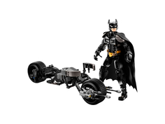 Конструктор LEGO Super Heroes Фигура Бэтмена и Бэтцикл, 713 деталей, 76273