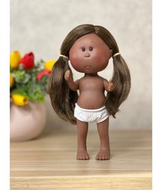 Кукла Nines виниловая 23см Little Mia без одежды 3199WN1