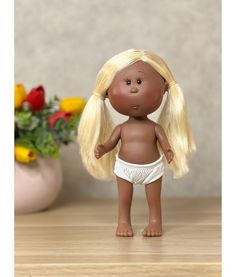 Кукла Nines виниловая 23см Little Mia без одежды 3199WN2