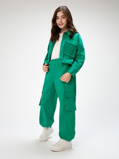 Брюки детские Acoola 20240160059, зеленый, 128