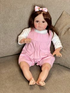 Кукла Реборн мягконабивная 60см в пакете (FA-088A) Npk Toys