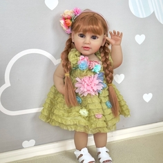 Кукла Реборн виниловая 55см в пакете (FA-565) Npk Toys