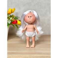Кукла Nines виниловая 23см Little Mia без одежды 3199W16