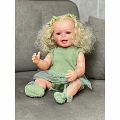 Кукла Реборн виниловая 55см в пакете (FA-559) Npk Toys