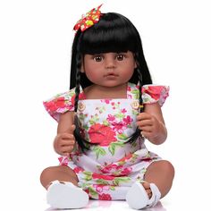 Кукла Реборн виниловая 55см в пакете (FA-571) Npk Toys