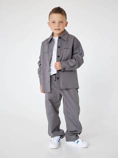 Рубашка Batik Матвей (052 ш24), размер 152, цвет Серый Батик