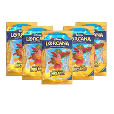 Настольная игра Disney Lorcana TCG: 5 бустеров издания Into the Inklands англ