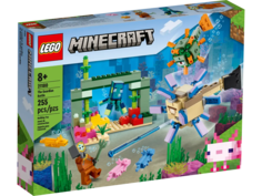 Конструктор Lego Minecraft The Guardian Battle, 21180 No Brand
