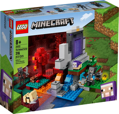 Конструктор Lego Minecraft The Ruined Portal, 21172 No Brand