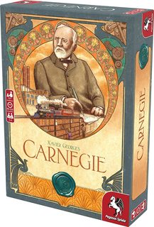 Настольная игра Quined Games Carnegie на английском языке, 57007G No Brand
