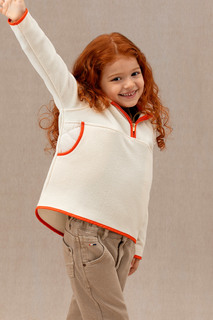 Толстовка детская US Polo Assn G084SZ0820NEVAKIDS_VR049, кремовый, 140