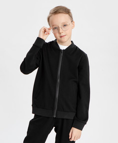 Толстовка детская Button Blue 224BBBS16020800, черный, 122