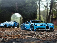 Конструктор Lepin Technic Машина большая Бугатти Bugatti Chiron 4031 деталей - LE-KK6890