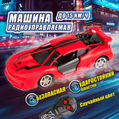 Машинка 1toy Спортавто спорткар на р/у 1:24 27 МГц, 2 канала, красный