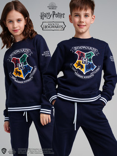 Толстовка трикотажная для мальчиков PlayToday, черный, 146